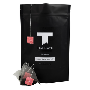 TEA MATE Lights Out Organic Earl Of House Grey Earl Grey Tea (25 Premium Biodegradable Tea Bags)