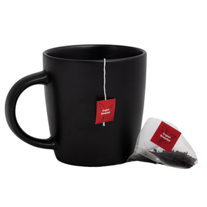 TEA MATE Black Tea Cup With TEA MATE Proper Organic English Brekky English Breakfast Tea & Premium Biodegradable Tea Bags