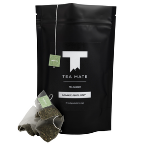 TEA MATE Organic Peppy Mint Peppermint Tea (25 Premium Biodegradable Tea Bags)