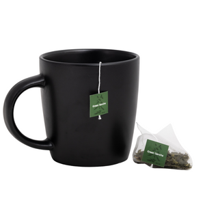 TEA MATE Black Tea Cup With TEA MATE Organic Supreme Green Tea Sencha Green Tea & Premium Biodegradable Tea Bags